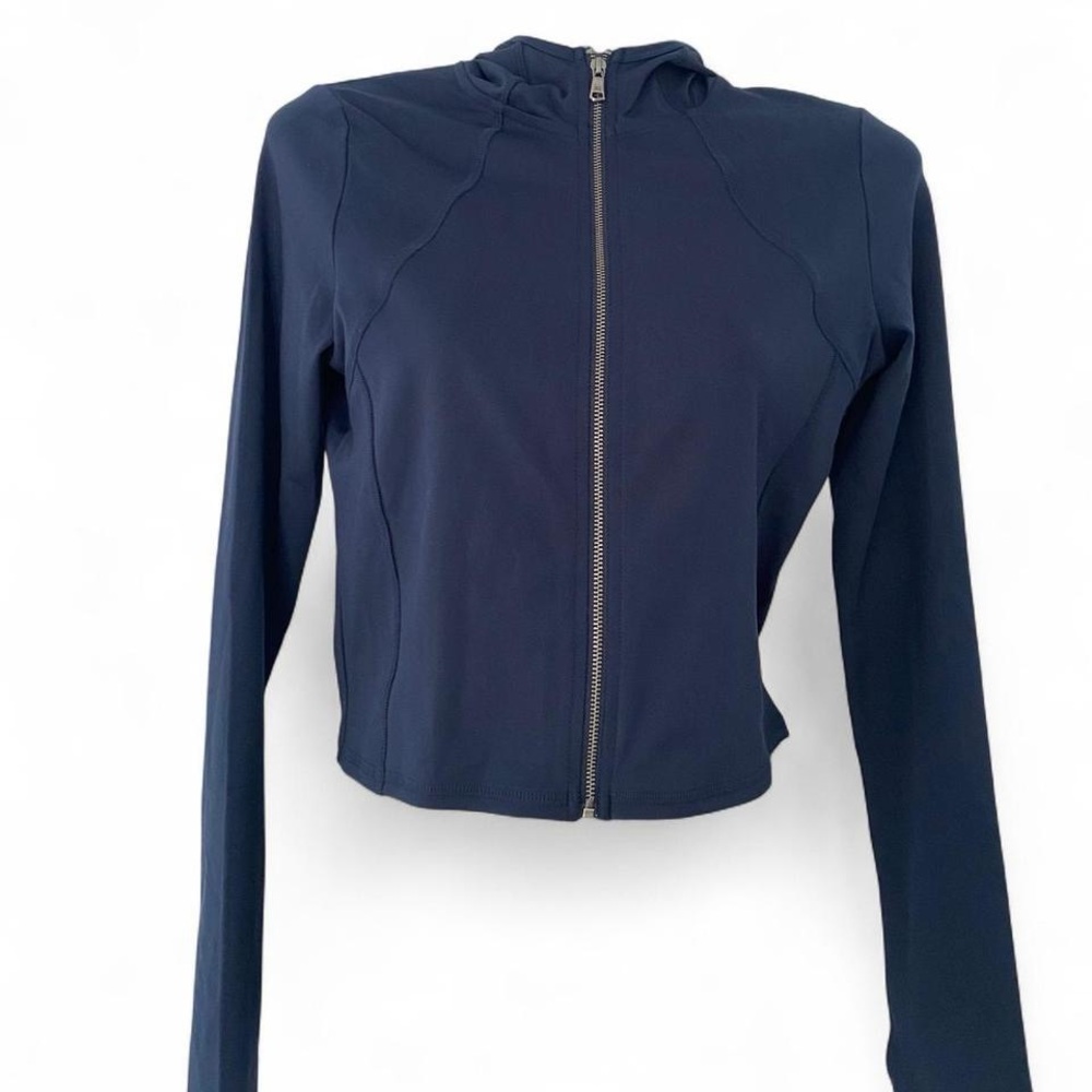 Hollister Gilly hicks brand new with tags navy blue zip up